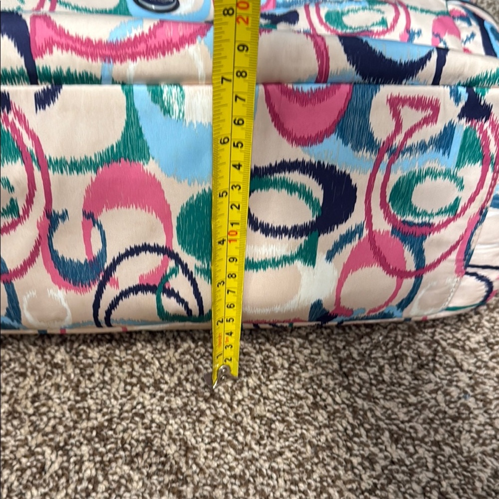 Colorful Patterned Coach Baby Bag - Picture 4 of 8
